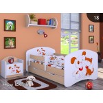 Otroška postelja Happy babies Kužek in mucek 18